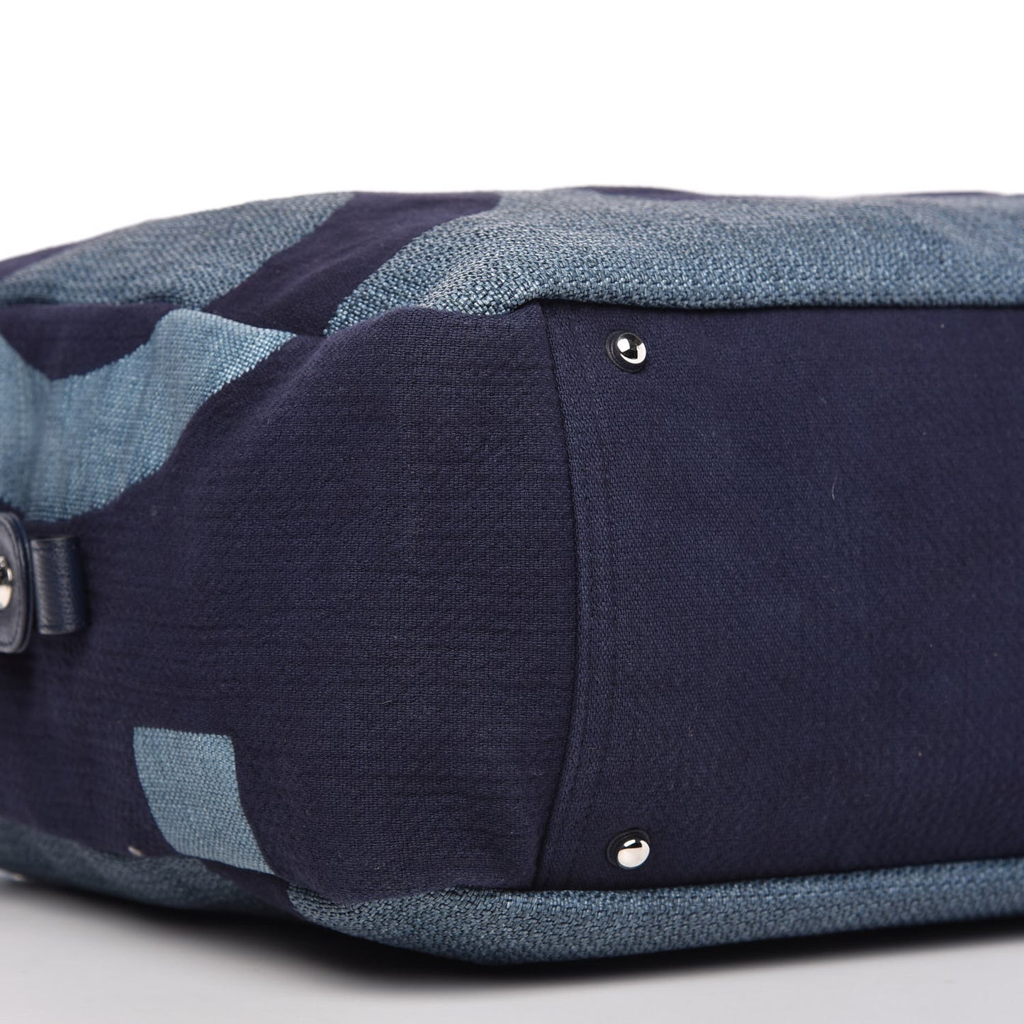 Canvas Maxi Bowling Bag Blue