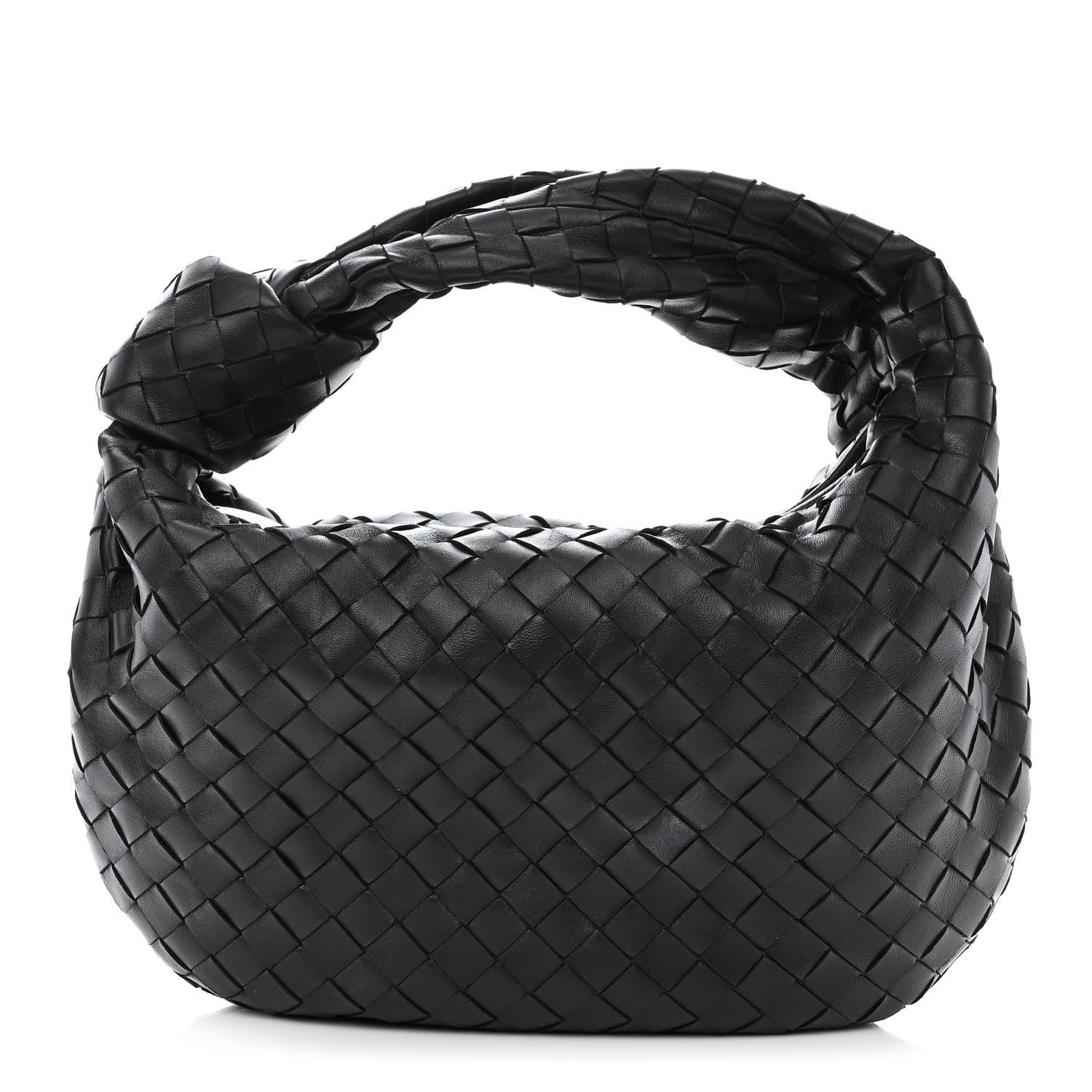 Bottega Veneta Nappa Intrecciato Teen Jodie Hobo Black 1 of 11