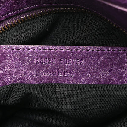 Balenciaga Agneau Classic Hardware Twiggy Sapphire 7 of 10
