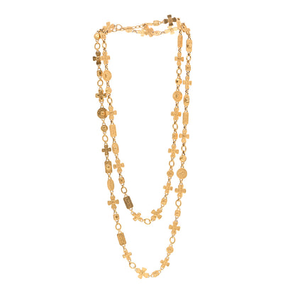 Chanel 31 Rue Cambon Paris Long Necklace Gold 3 of 5