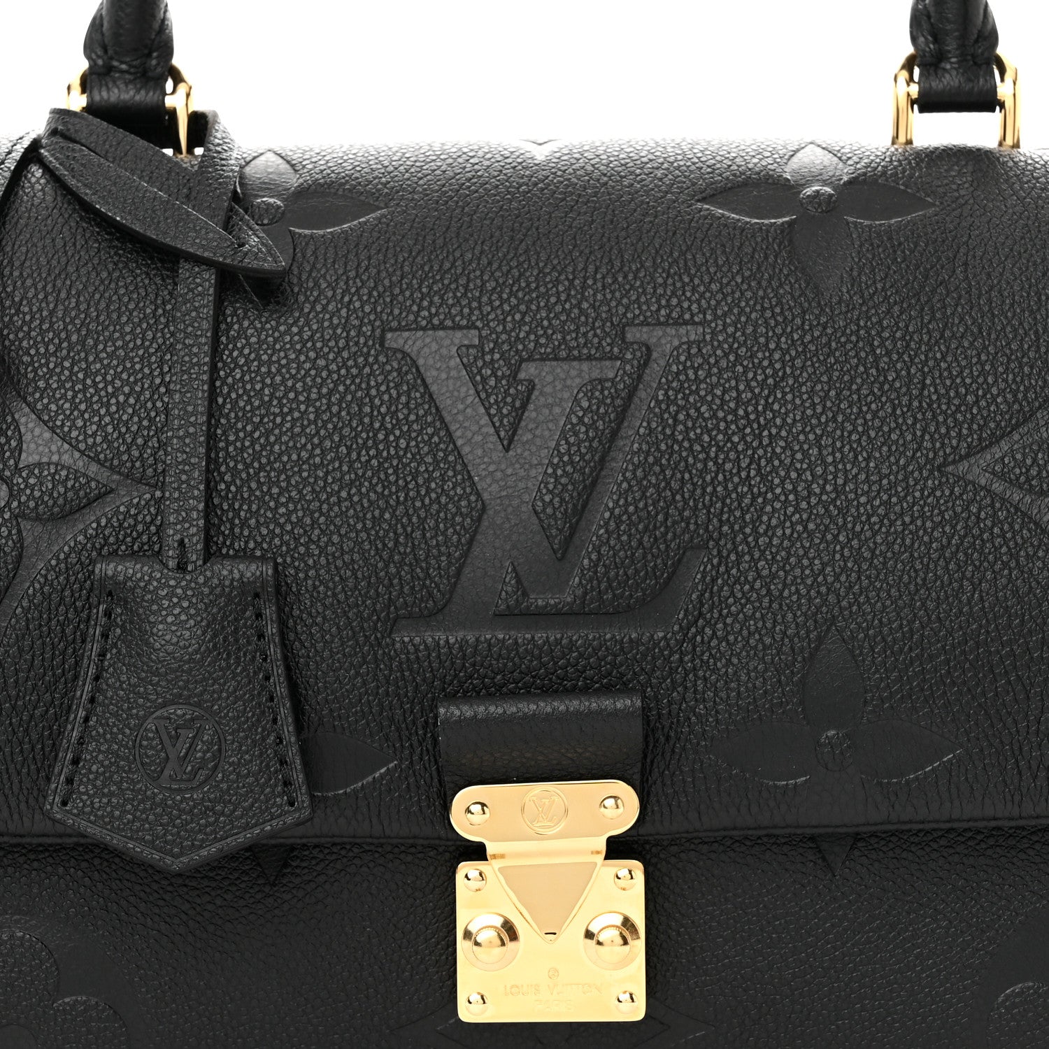 Louis Vuitton Empreinte Monogram Giant Madeleine MM Black 7 of 9
