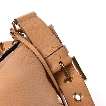 Prada Vitello Daino Shoulder Bag Sabbia 17 of 17