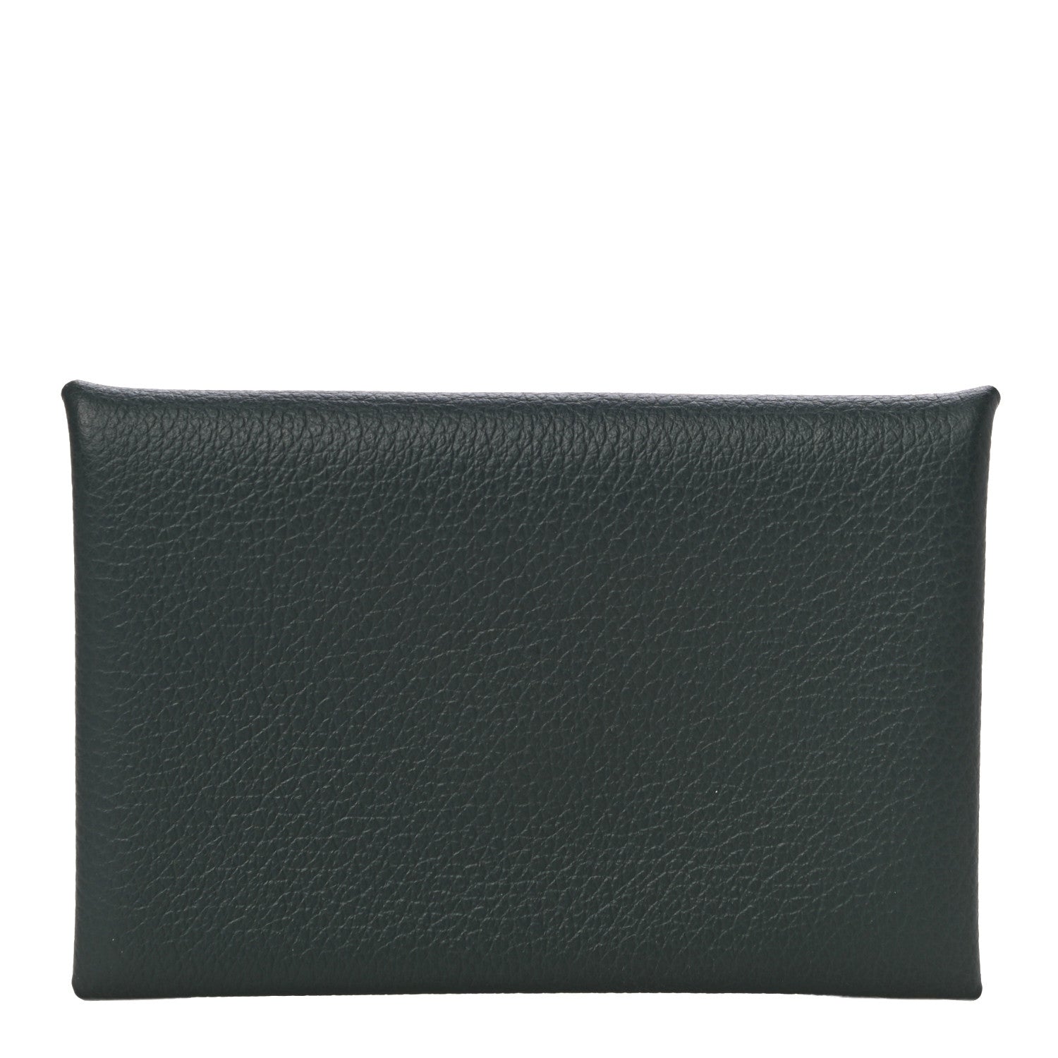 Hermes Evercolor Calvi Verso Card Case Bleu Orage Etain 1 of 9