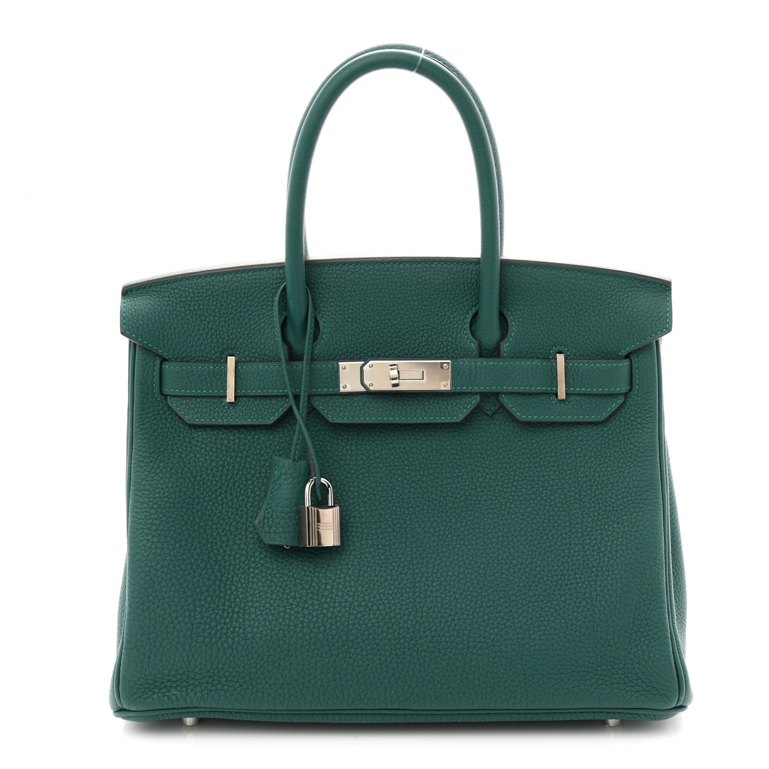 Hermes Togo Birkin 30 Malachite 1 of 11