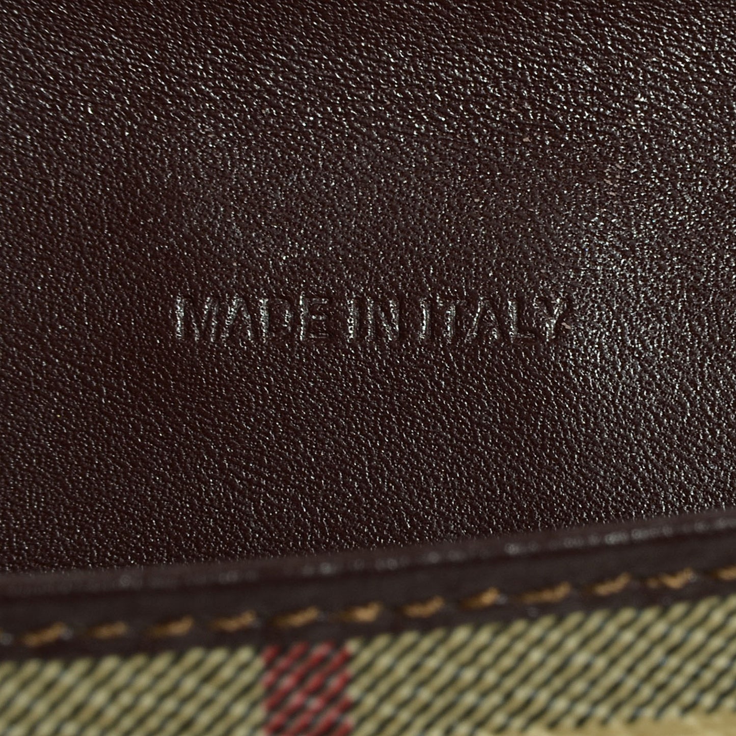 Haymarket Check Continental Wallet Brown