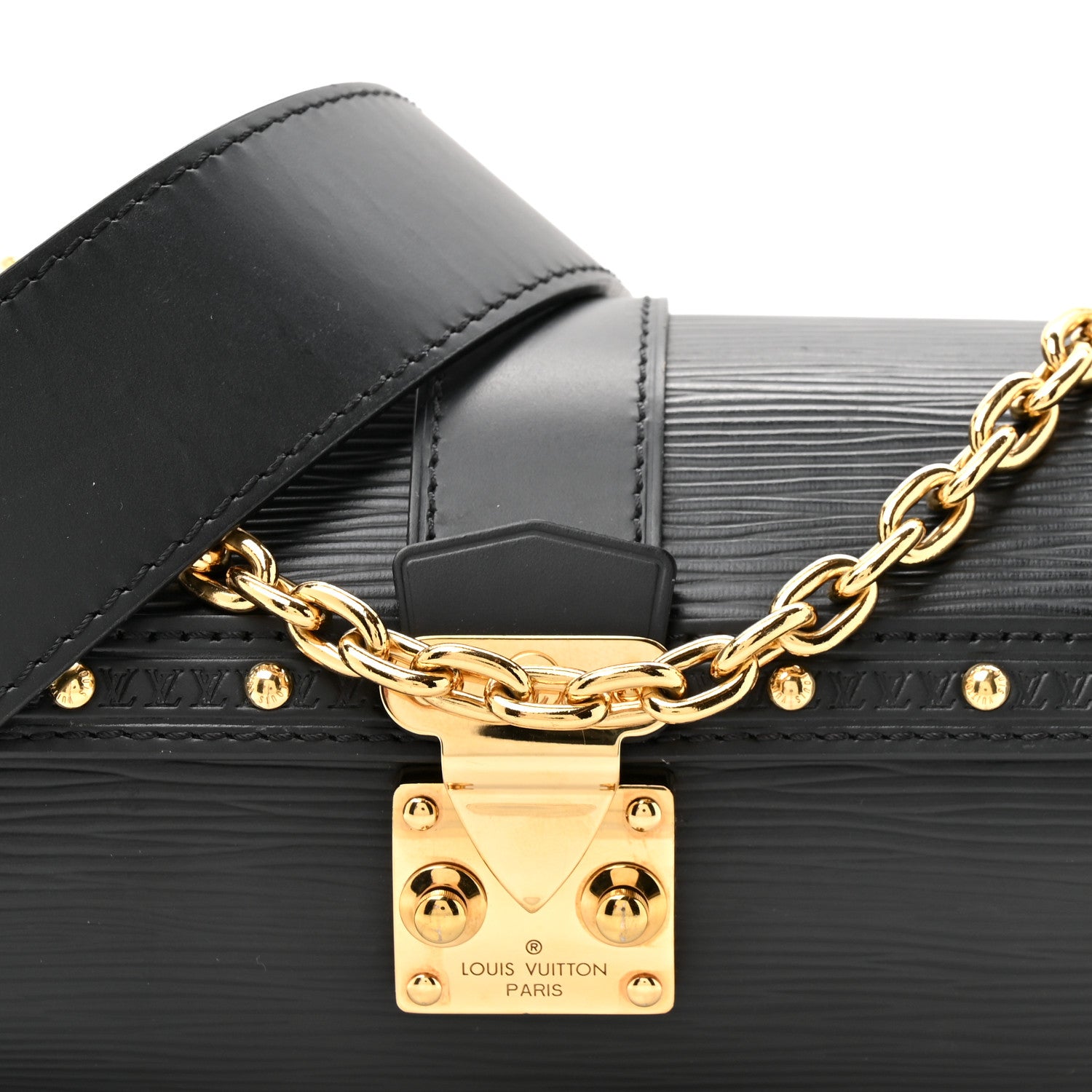 Louis Vuitton Epi Papillon Trunk Black 7 of 9
