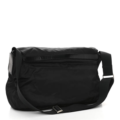 Prada Nylon Vela Messenger Bag Black 2 of 12
