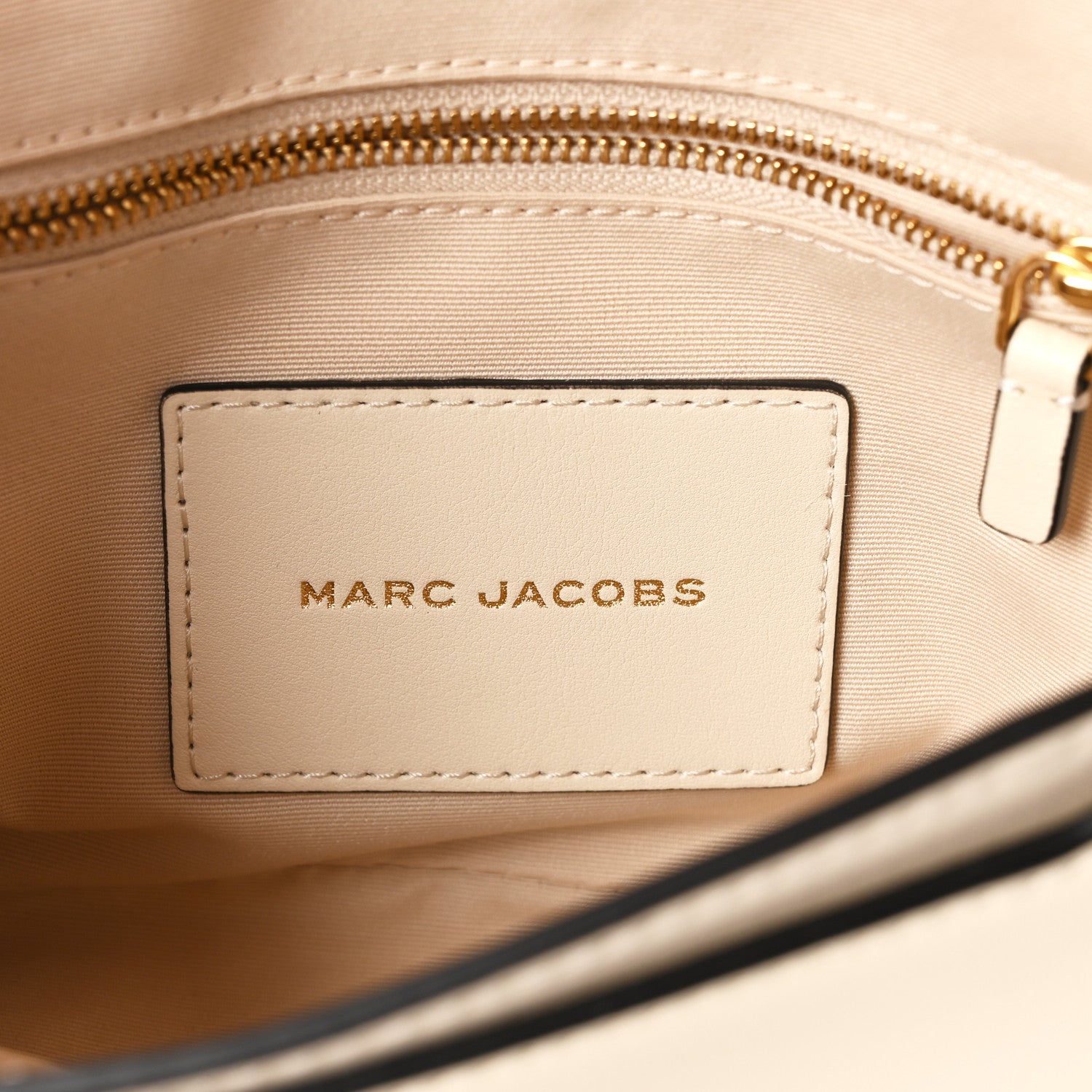 Marc Jacobs Calfskin The J Marc Shoulder Bag Cloud White 6 of 10