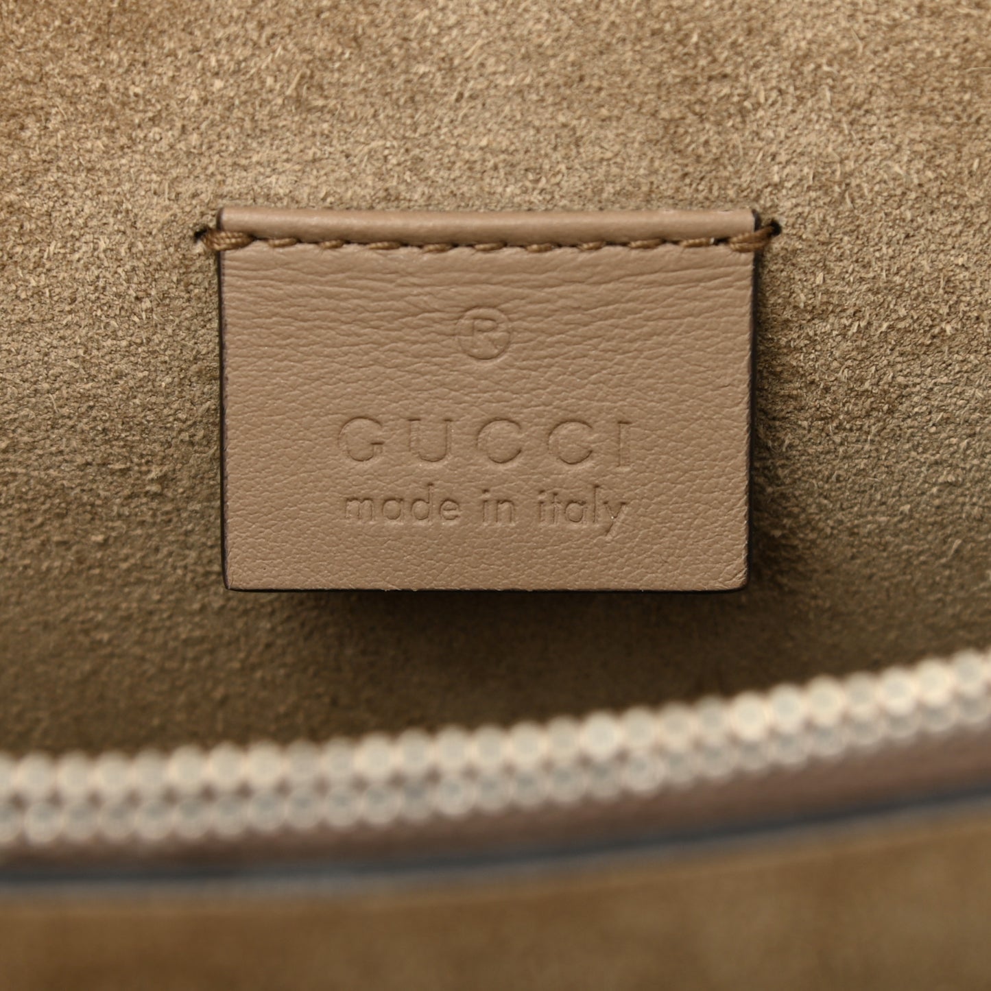 GG Supreme Monogram Small Dionysus Shoulder Bag Taupe