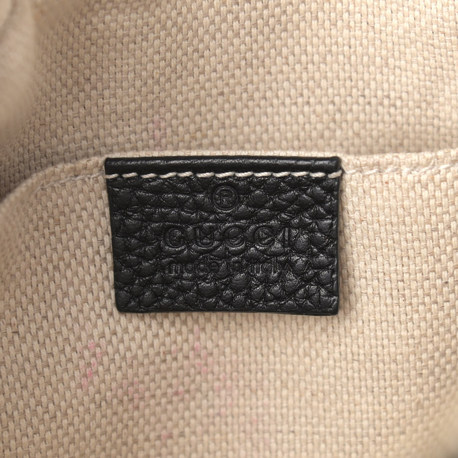 Gucci Pebbled Calfskin Small Soho Disco Bag Black 6 of 11