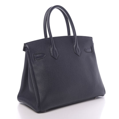 Hermes Togo Birkin 30 Bleu Nuit 3 of 10