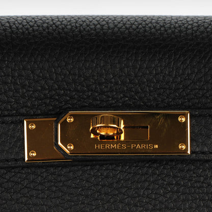 Hermes Togo Kelly Retourne 32 Black 11 of 25