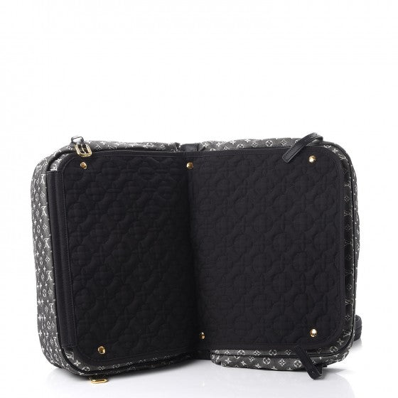 Louis Vuitton Mini Lin Sac a Langer Diaper Bag Black 5 of 13