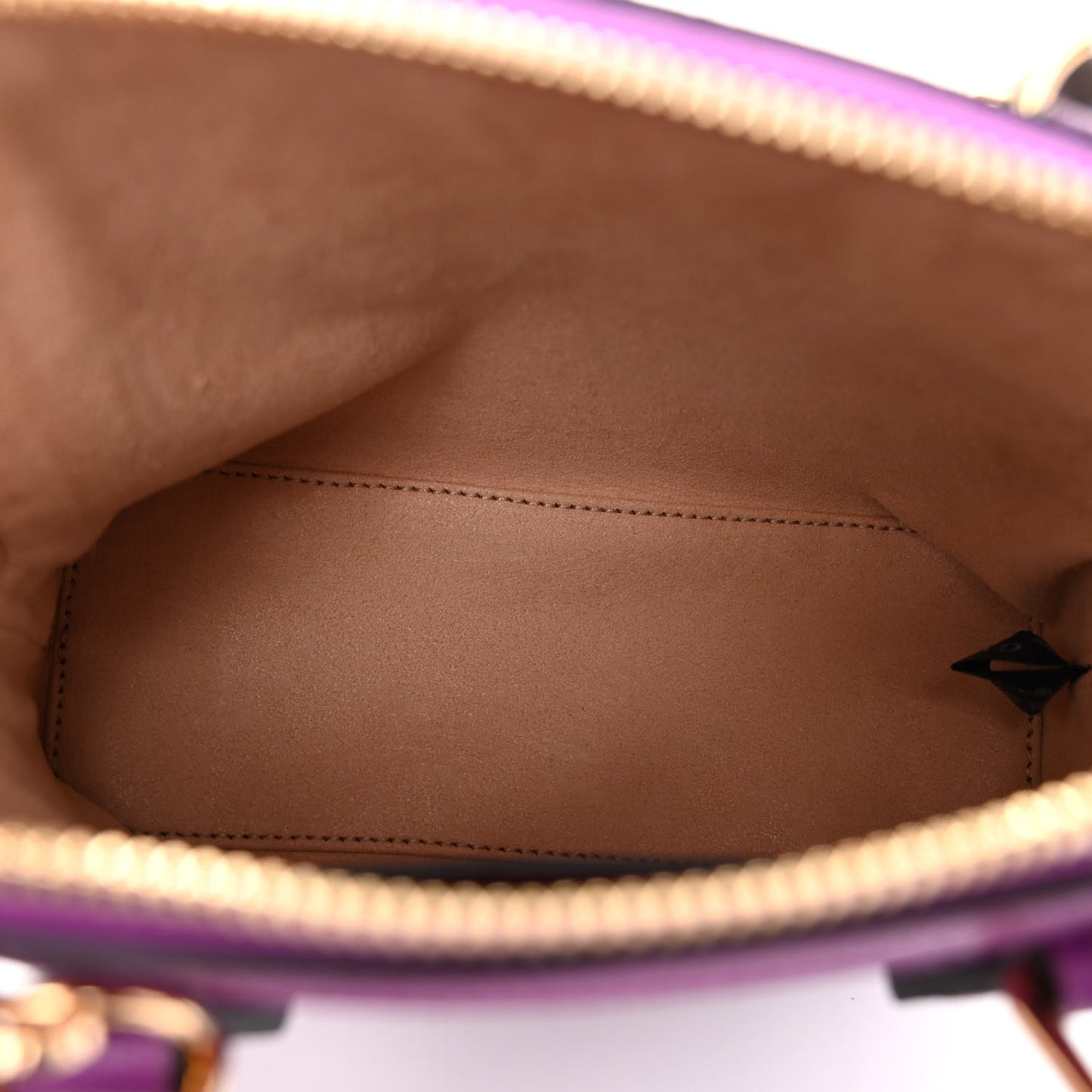 Textured Dollar Calfskin Mini Diana Dome Tote Bag Spicy Cyclamin Deep Orange