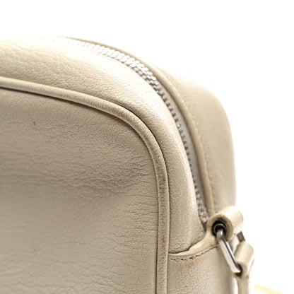Saint Laurent Grained Lambskin Monogram Lou Camera Bag Crema Soft 12 of 12