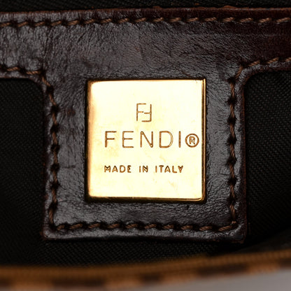 Fendi Vinyl Zucchino Baguette Tobacco 6 of 11