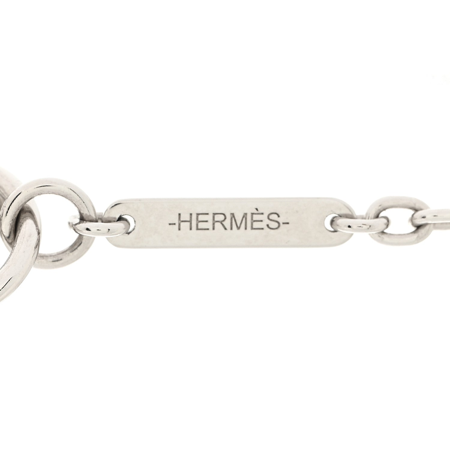 Hermes Palladium Buffalo Horn Mobile Necklace 5 of 6