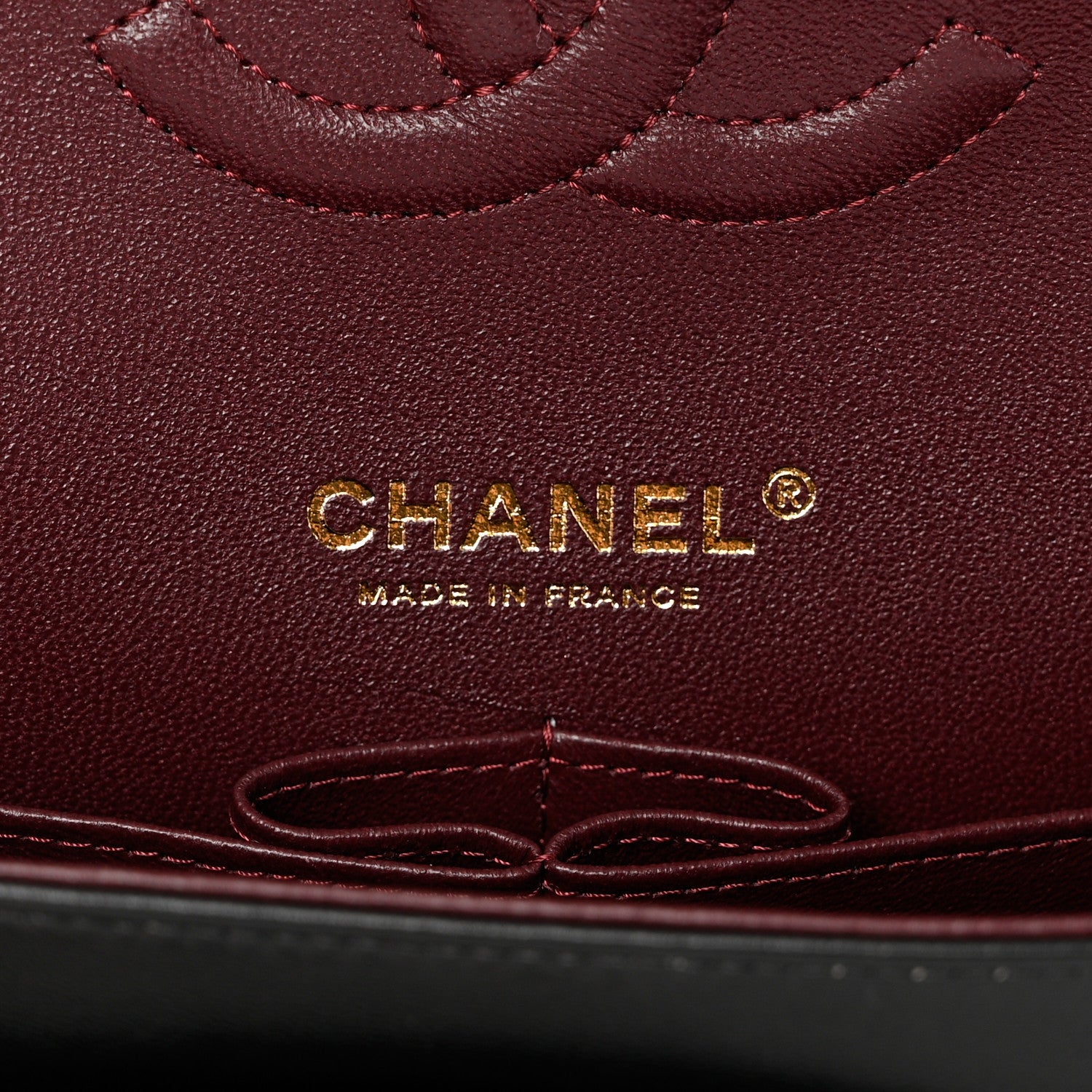 Chanel Lambskin Quilted Medium Double Flap Black 6 of 10