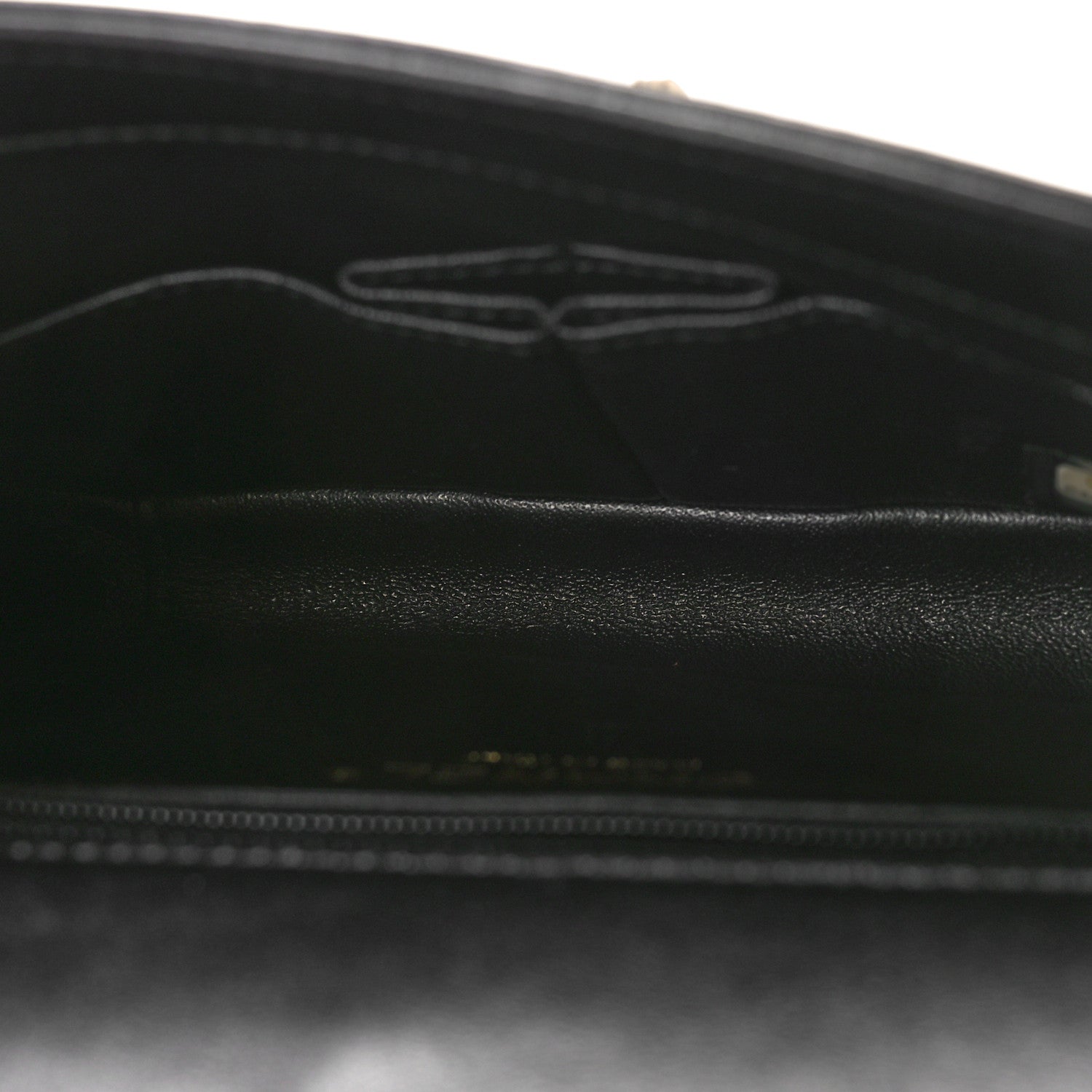 Chanel Lambskin Reversed Chevron Quilted Flap Black 5 of 10