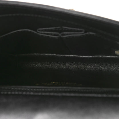 Chanel Lambskin Reversed Chevron Quilted Flap Black 5 of 10