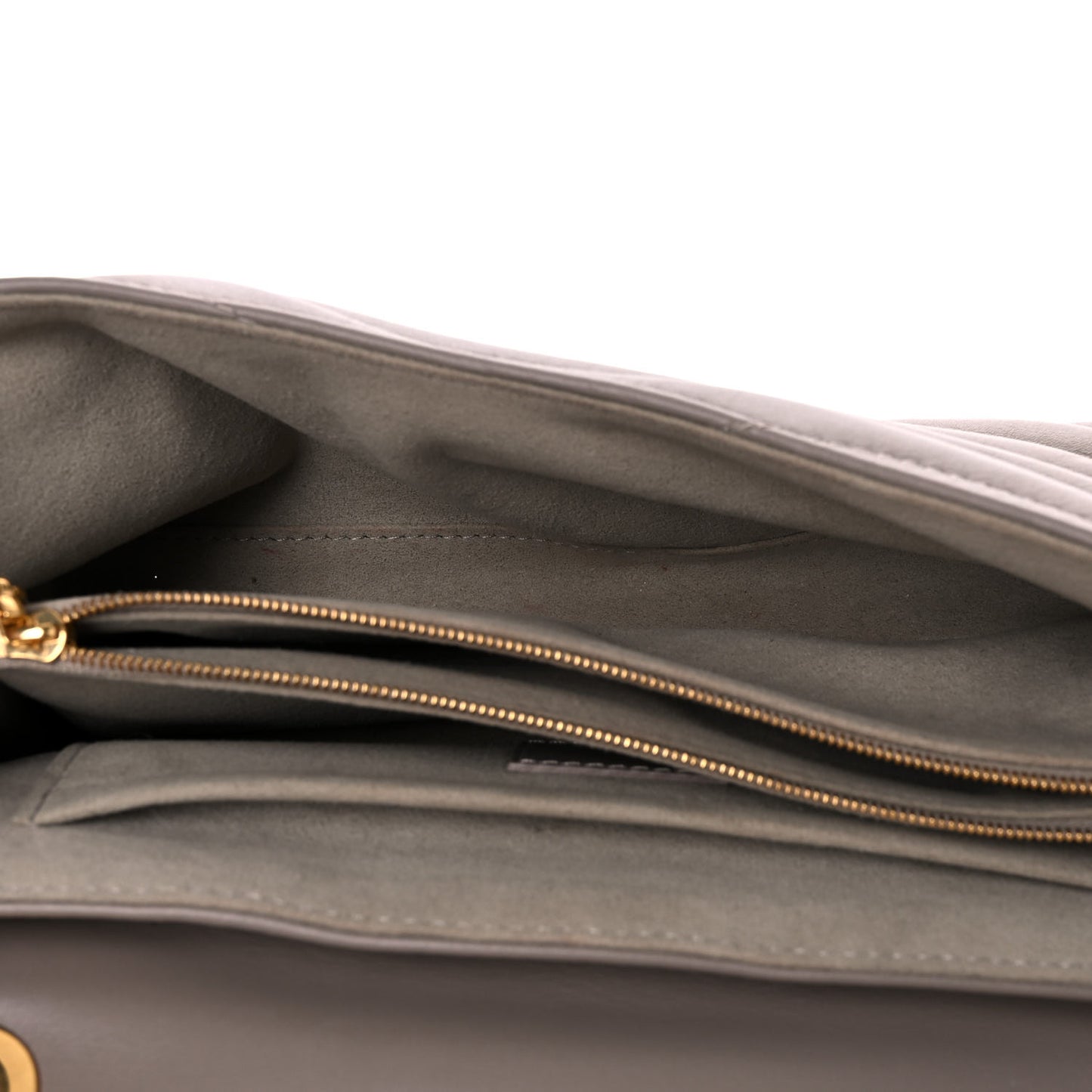 Calfskin LV New Wave Chain Bag Taupe
