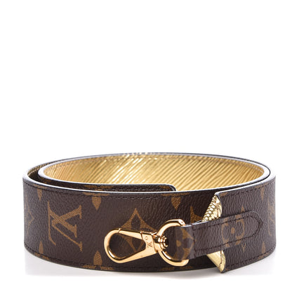 Louis Vuitton Monogram Epi Bandouliere Shoulder Strap Gold 1 of 6