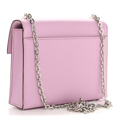 Hermes Chevre Mysore Mini Verrou Chaine Bag Mauve Sylvestre 3 of 12