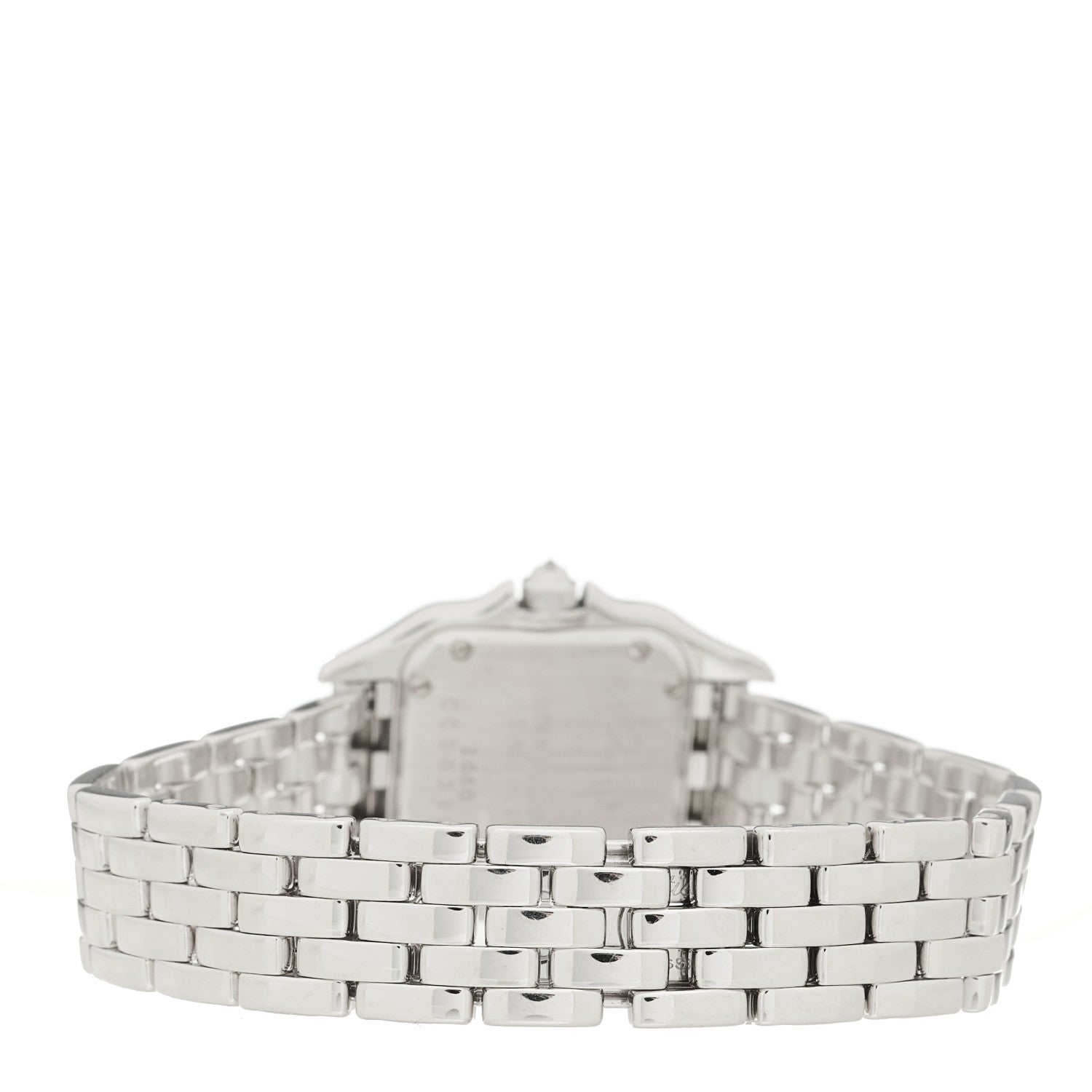 Cartier 18K White Gold Diamond 22mm Panthere Quartz Watch 3 of 4