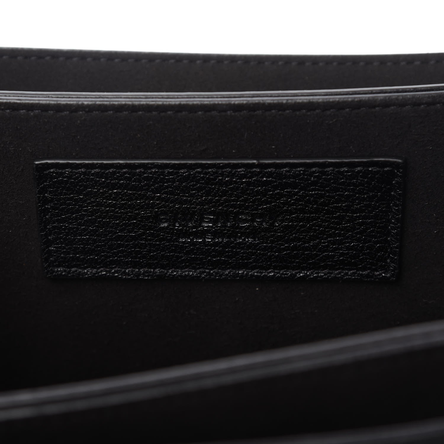 Givenchy Sugar Goatskin Small GV3 Shoulder Bag Black 8 of 9
