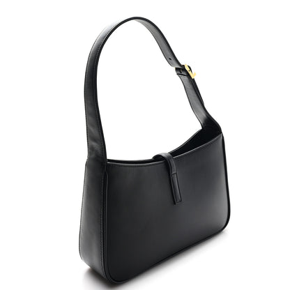 Saint Laurent Smooth Calfskin Le 5 A 7 Hobo Black 3 of 10