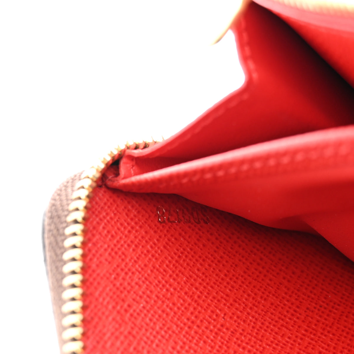 Monogram Zippy Wallet Coquelicot