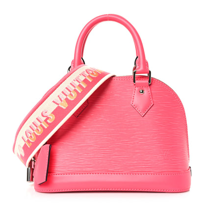 Louis Vuitton Epi Jacquard Alma BB Dragon Fruit 1 of 8