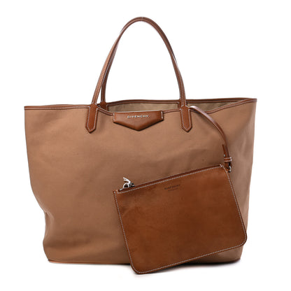 Givenchy Canvas Large Antigona Tote Tan 1 of 9
