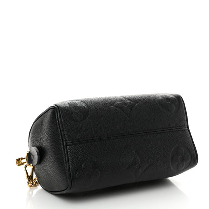 Louis Vuitton Empreinte Monogram Giant Speedy Bandouliere 20 Black 4 of 13