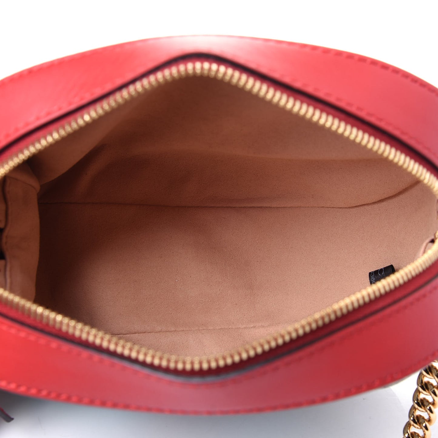 GG Supreme Monogram Blooms Mini Chain Shoulder Bag Beige Blue Navy Hibiscus Red