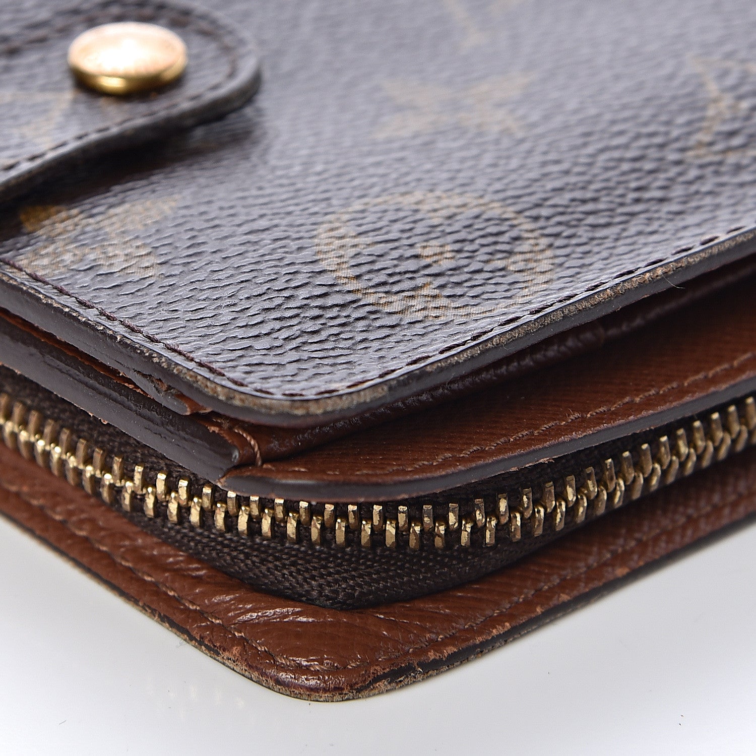 Louis Vuitton Monogram Compact Zippe Zipped Wallet 10 of 13