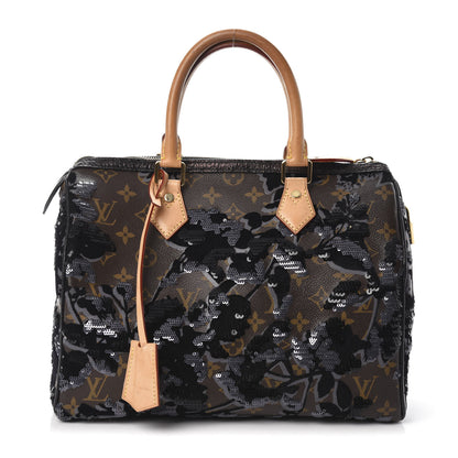 Louis Vuitton Monogram Fleur De Jais Sequins Speedy 30 1 of 9