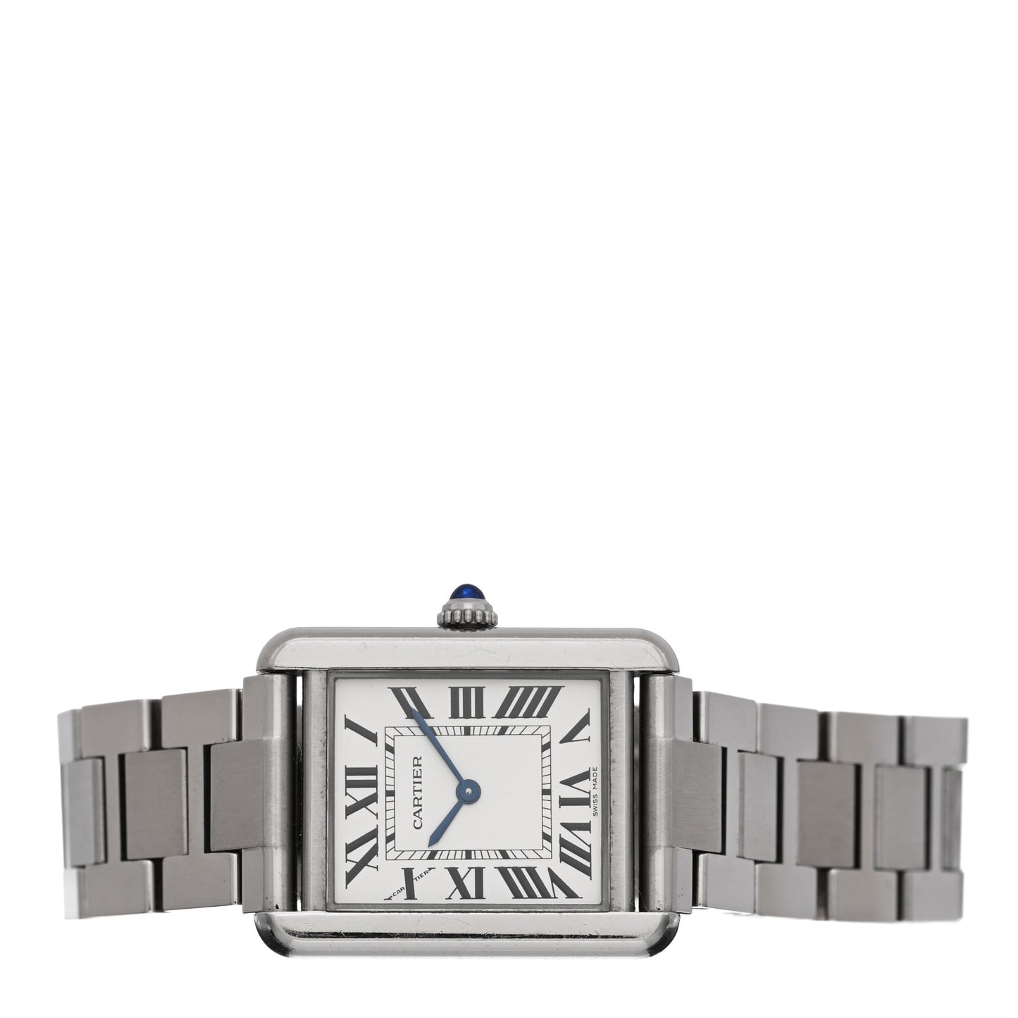 Stainless Steel 24mm Tank Solo Quartz Watch