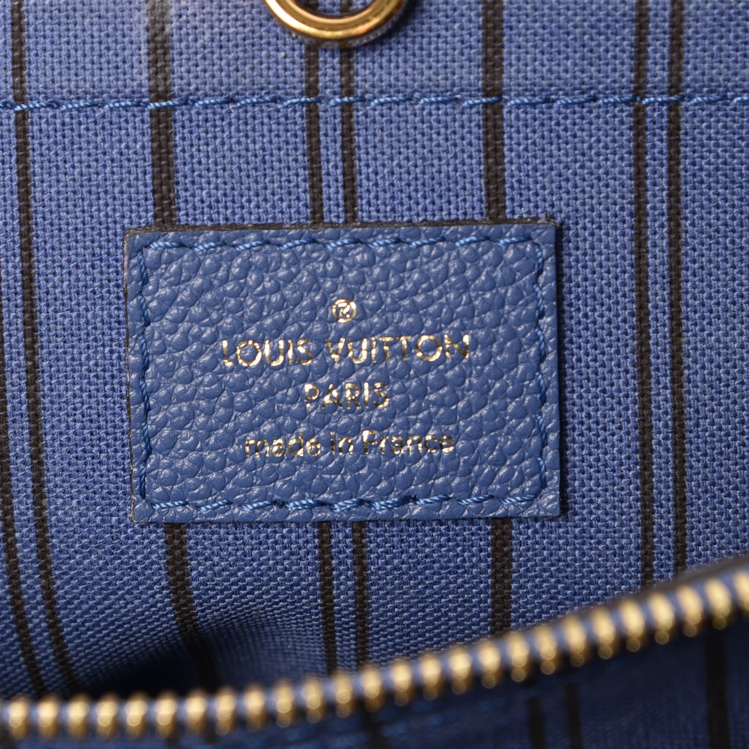 Louis Vuitton Empreinte Montaigne BB Denim 7 of 8