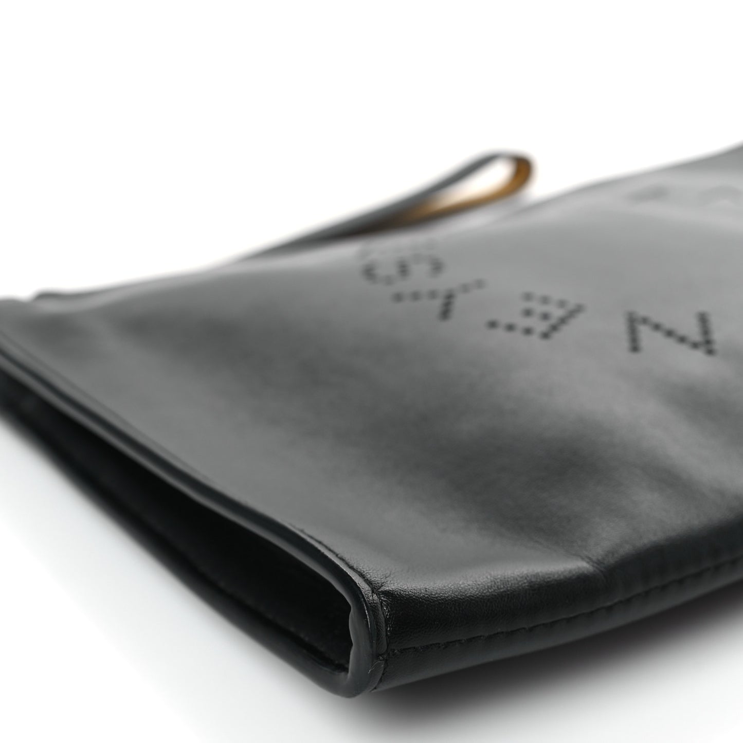 Alter Nappa Logo Pouch Black