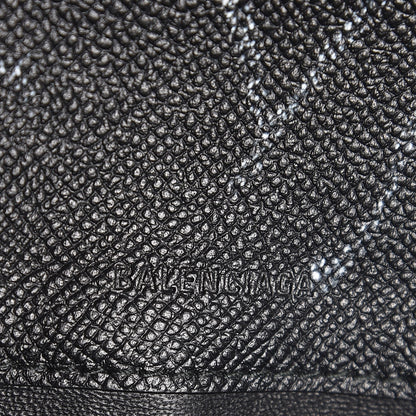 Balenciaga Calfskin Graffiti BB Chain Wallet Black Multicolor 6 of 8
