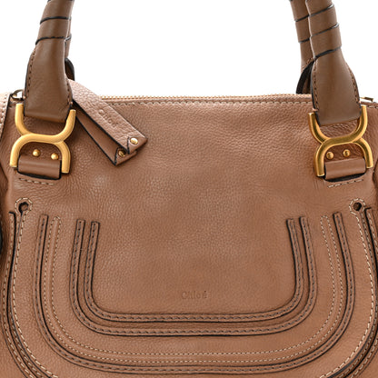 Chloe Calfskin Small Marcie Satchel Nut 8 of 10