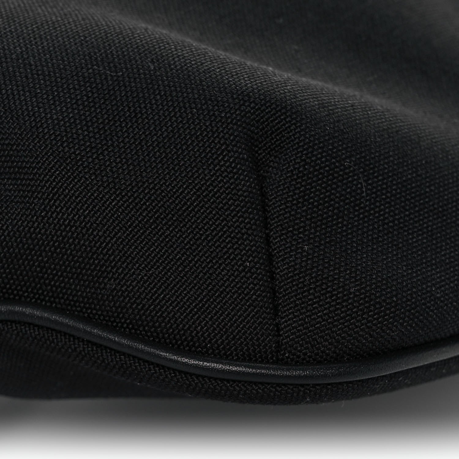 Saint Laurent Canvas Monogram Belt Bag Black 8 of 9