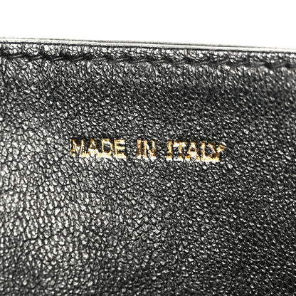 Chanel Lambskin Quilted Diamond CC Flap Black 7 of 11