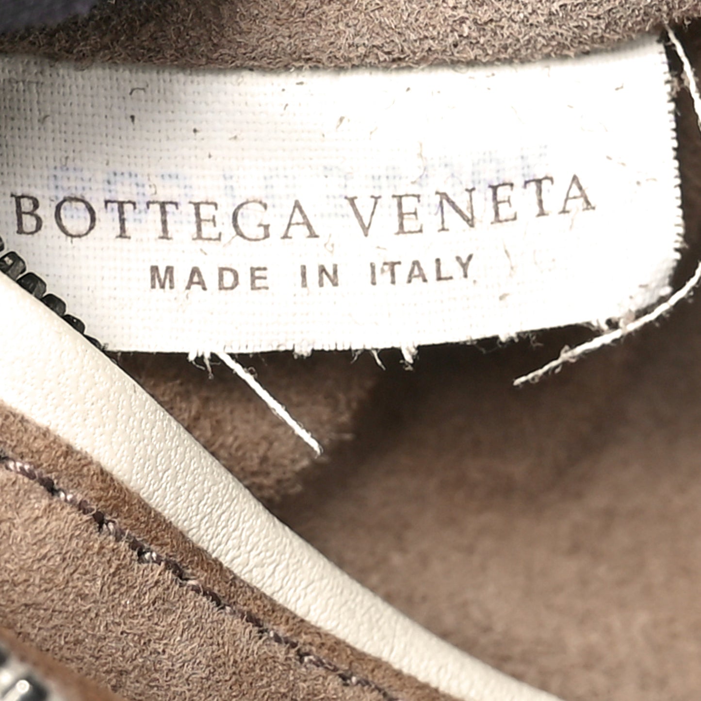 Nappa Intrecciato Embroidered Mini Boston Mist