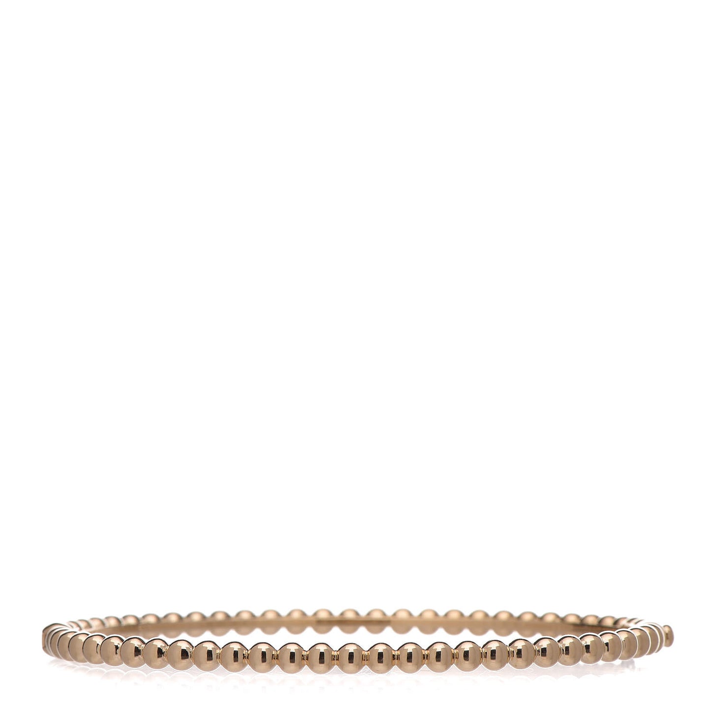 18K Yellow Gold Perlee Pearls of Gold Bracelet L