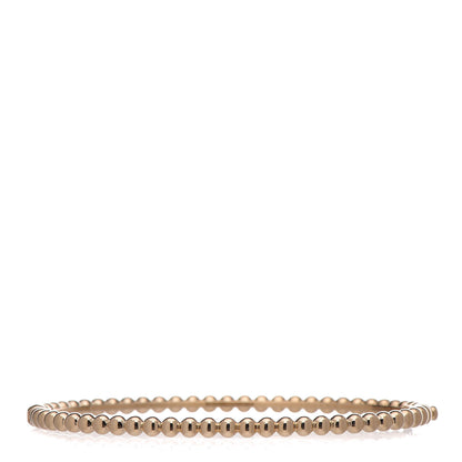 Van Cleef & Arpels 18K Yellow Gold Perlee Pearls of Gold Bracelet L 1 of 6