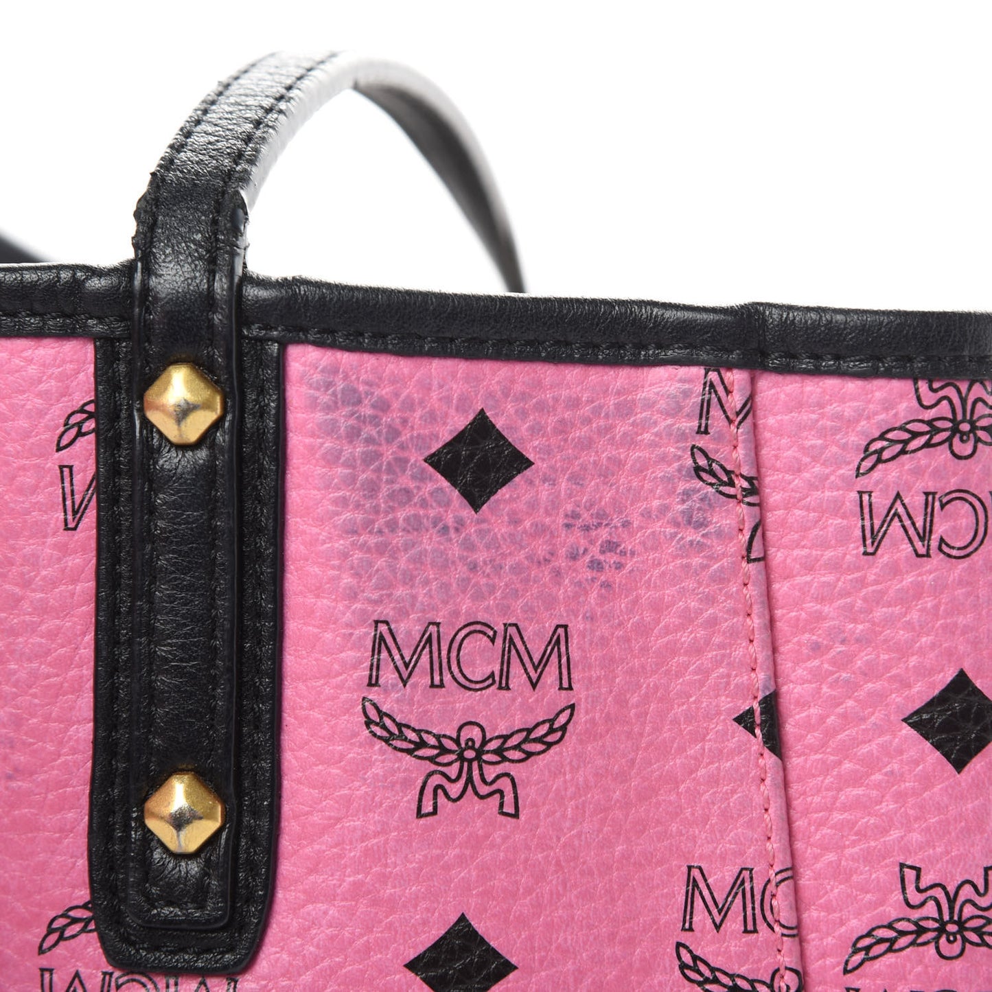 Visetos Medium Liz Reversible Shopper Tote Pink