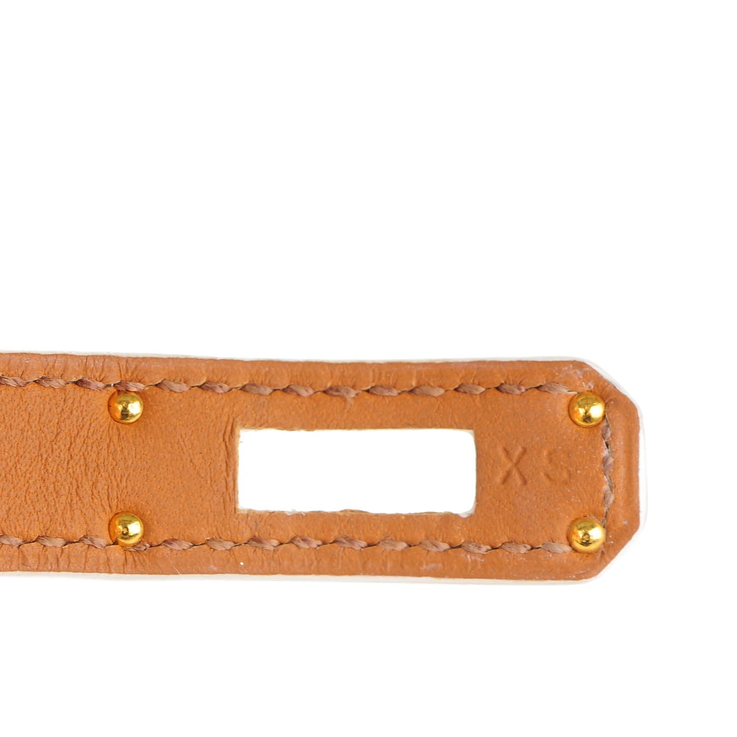Hermes Epsom Kelly Double Tour Bracelet XS White 5 of 6