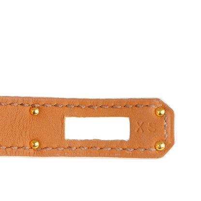 Hermes Epsom Kelly Double Tour Bracelet XS White 5 of 6